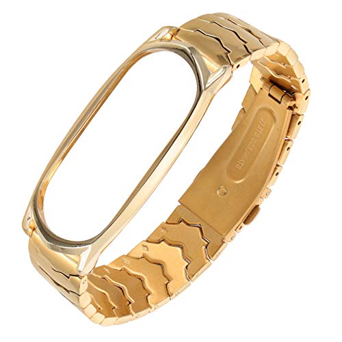 Hemobllo Uhrenarmband Armband Mi 4 Riemen Ersatzband Mi 5 Zubehör Bandschlaufe Mi 5 Uhrenarmbänder Miband 5 Smartwatch Mit Universal- Fräulein Metall Edelstahl Bandzubehör Hemobllo Uhrenarmband Armband Mi 4 Riemen Ersatzband Mi 5 Zubehör Bandschlaufe Mi 5 Uhrenarmbänder Miband 5 Smartwatch Mit Universal- Fräulein Metall Edelstahl Bandzubehör von Hemobllo