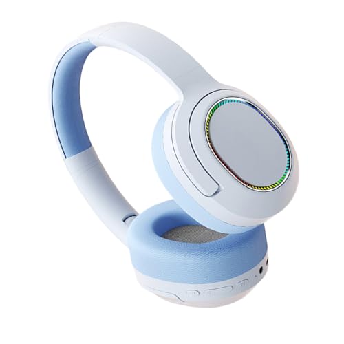 Hemousy Drahtlose Headsets,Kabelloses Headset Für PC - Über-Kopfhörer Leicht Und Zusammenklappbar Für Telefon Fitness Zuhause LKW-Fahrer Hemousy Drahtlose Headsets,Kabelloses Headset Für PC - Über-Kopfhörer Leicht Und Zusammenklappbar Für Telefon Fitness Zuhause LKW-Fahrer von Hemousy