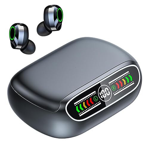 Hemousy In-Ear-Kopfhörer, Leistung zeigt kabellose Ohrhörer, Schnelllade-Ohrhörer mit 5.3-Chip, Smart-Touch-Kopfhörer für den Anschluss von TV, Telefon und Laptop von Hemousy