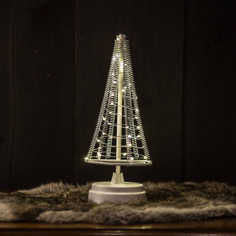 Baum Santa's Tree, Draht silber Höhe 26 cm von Hemsson