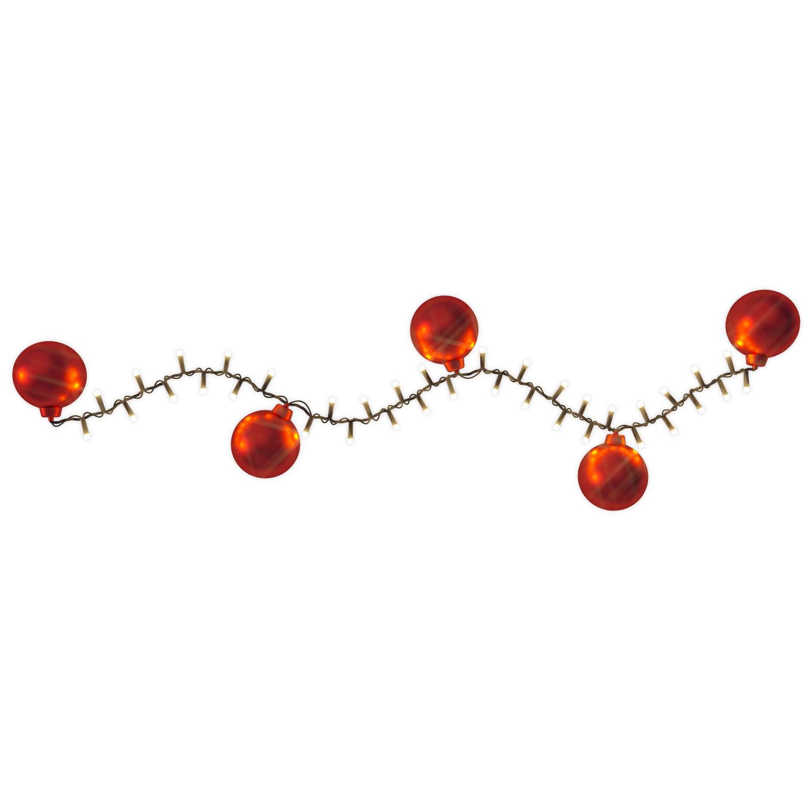 LED-Lichterkette 2in1, Cranberry red, 550 LEDs LED-Lichterkette 2in1, Cranberry red, 550 LEDs von Hemsson