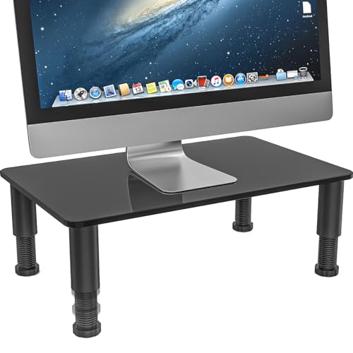 Hemudu Computer-Monitor Ständer mit Höhe Verstellbar Multi Media Desktop-Ständer für Computer, Laptops & TVS, Schwarz HD01B-002P Hemudu Computer-Monitor Ständer mit Höhe Verstellbar Multi Media Desktop-Ständer für Computer, Laptops & TVS, Schwarz HD01B-002P von Hemudu