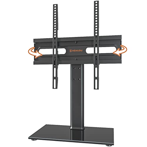 Universal Drehenbar TV-Ständer - Tisch-TV-Ständer für 27-55 Zoll LCD-LED-TV - höhenverstellbarer TV-Ständer mit gehärtetem Glasfuß und Drahtführung, VESA 400x400mm HT06B-002 Universal Drehenbar TV-Ständer - Tisch-TV-Ständer für 27-55 Zoll LCD-LED-TV - höhenverstellbarer TV-Ständer mit gehärtetem Glasfuß und Drahtführung, VESA 400x400mm HT06B-002 von Hemudu