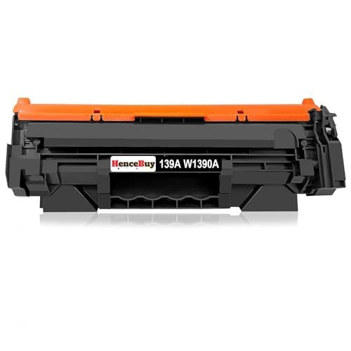 HenceBuy (Mit Chip 139A Toner Schwarz Kompatibel für HP 139A W1390A 139X W1390X Tonerkartusche für Laserjet Pro 3002dw 3002dn 3002 MFP 3102fdn 3102fdw 3102 fdw Drucker (1er-Pack) von HenceBuy