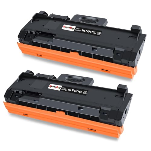 HenceBuy MLT-D116L Kompatibel für Samsung MLT-D116L Toner Schwarz für Samsung Xpress SL M2675FN M2835DW M2825ND M2885FW M2625D M2875FD M2875FW M2825DN M2825DW M2675 M2825 M2875 (Schwarz, 2er-Pack) von HenceBuy