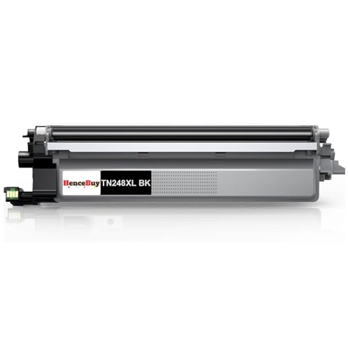 HenceBuy TN-248XLBK Schwarz Toner Kompatibel für Brother TN248XLBK TN248BK TN248 für DCP-L3560CDW DCP-L3520CDWE HL-L3240CDW HL-L3220CWE MFC-L3740CDW MFC-L3760CDW MFC-L8390CDW HLL3215CW MFCL3740CDWE von HenceBuy