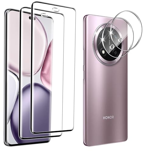 Hengnewro für Honor Magic 7 Lite für Panzerglas mit Kamera Schutzfolie, 2 Stücke Panzer Schutz Glas Mit 2 Stück Kameraschutz, 9H Härte Panzer Anti-Kratzen HD Glas Hengnewro für Honor Magic 7 Lite für Panzerglas mit Kamera Schutzfolie, 2 Stücke Panzer Schutz Glas Mit 2 Stück Kameraschutz, 9H Härte Panzer Anti-Kratzen HD Glas von Hengnewro