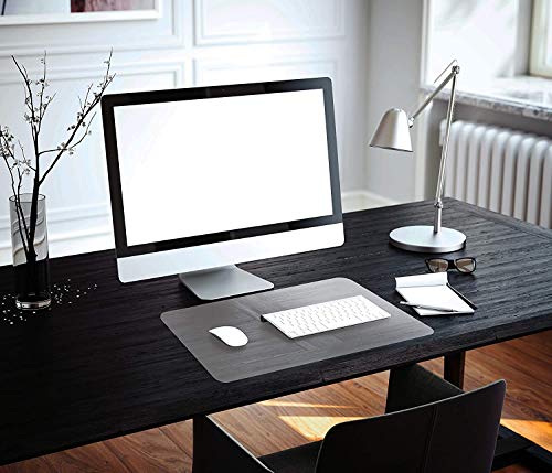 Schreibtischunterlage transparent, 120 x 60 cm Klare Durchsichtige Schreibunterlage, Unterlage, Tischschoner, Schreibmatte, Mauspad von Hengz