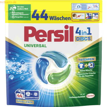 Henkel Persil Waschmittel 4in1 Discs Universal PDU44 44 Stück Henkel Persil Waschmittel 4in1 Discs Universal PDU44 44 Stück von Henkel