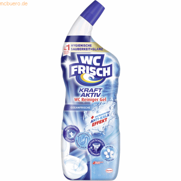 Henkel WC frisch WC Reiniger Kraft Aktiv W7CLO Ozeanfrische 750ml Henkel WC frisch WC Reiniger Kraft Aktiv W7CLO Ozeanfrische 750ml von Henkel