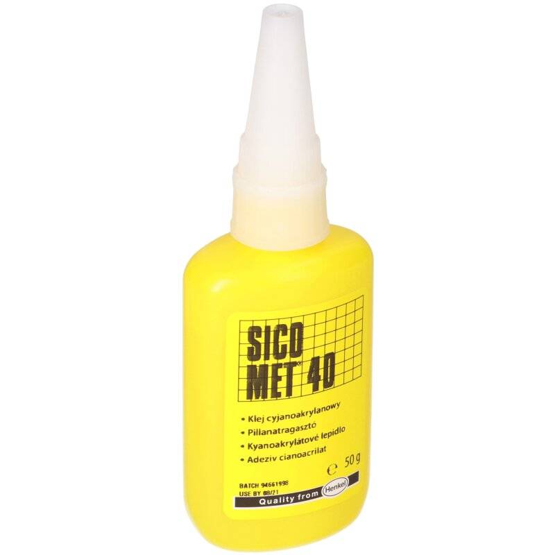 *Sonderposten* Klebstoff Sicomet 40, 50 g Flasche | MHD-Überschritten von Henkel
