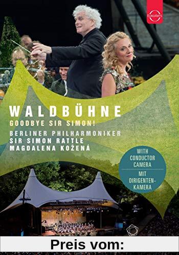 Berliner Philharmoniker Waldbühne 2018 - Goodbye Sir Simon! [2 DVDs] von Henning Kasten