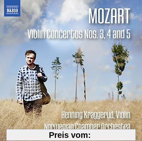 Mozart: Violinkonzerte 3,4 & 5 von Henning Kraggerud