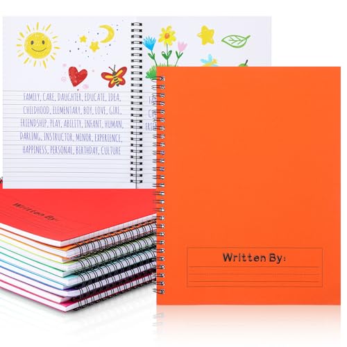 Henoyso K-2 Primärkompositions-Notizbuch, Spiralbindung, Primärtagebuch, Zeichnen, Handschrift, Praxis für Kinder von 4–6 Jahren, Kindergarten, Vorschule, 1. 2. Klasse, Schülerbedarf (stilvolle Farbe Henoyso K-2 Primärkompositions-Notizbuch, Spiralbindung, Primärtagebuch, Zeichnen, Handschrift, Praxis für Kinder von 4–6 Jahren, Kindergarten, Vorschule, 1. 2. Klasse, Schülerbedarf (stilvolle Farbe von Henoyso