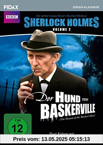 Sherlock Holmes, Vol. 2 (Sir Arthur Conan Doyle's Sherlock Holmes) / 2 weitere Folgen: Der Hund von Baskerville (Teil 1 & 2) mit Peter Cushing (Pidax Serien-Klassiker) von Henri Safran