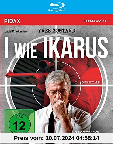 I wie Ikarus / Preisgekrönter Kult-Thriller mit Starbesetzung (Pidax Film-Klassiker) [Blu-ray] von Henri Verneuil