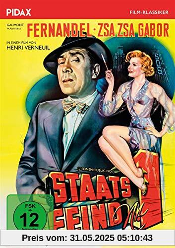 Staatsfeind Nr. 1 (L'ennemi Public No.1) / Herrliche Gangsterkomödie mit Fernandel und Zsa Zsa Gabor (Pidax Film-Klassiker) von Henri Verneuil