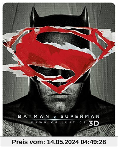 Batman v Superman: Dawn of Justice Steelbook - Ultimate Edition (exklusiv bei Amazon.de) [3D Blu-ray] [Limited Edition] von Henry Cavill