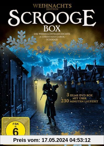 Scrooge Box mit 3 Klassiker zu Weihnachten (A Christmas Carol - Die Weihnachtsgeschichte - Scrooge) von Henry Edwards
