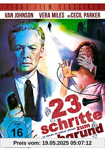 23 Schritte zum Abgrund (23 Paces to Baker Street) - Packender Krimi-Thriller mit Van Johnson und Vera Miles (Pidax Film-Klassiker) von Henry Hathaway