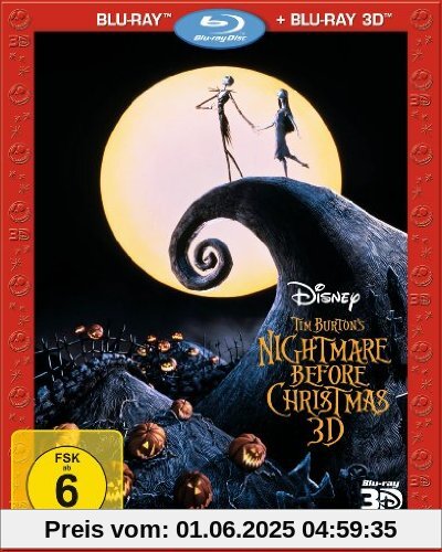 Nightmare before Christmas (+ Blu-ray) [Blu-ray 3D] von Henry Selick
