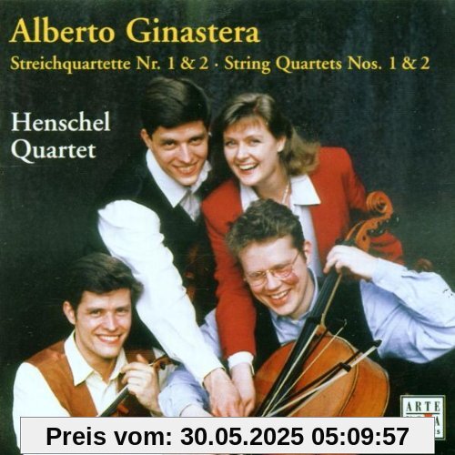 Streichquartette Nr. 1 und 2 von Henschel Quartett