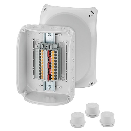DK 1610 P  - Kabelabzweigkasten 0,5-10 qmm 3phasig DK 1610 P von Hensel