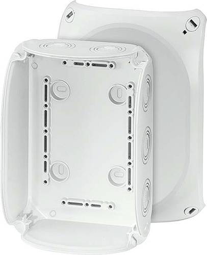 Hensel 62000057 Abzweigkasten (L x B x H) 180 x 130 x 77mm Grau IP66/IP67 1St. von Hensel
