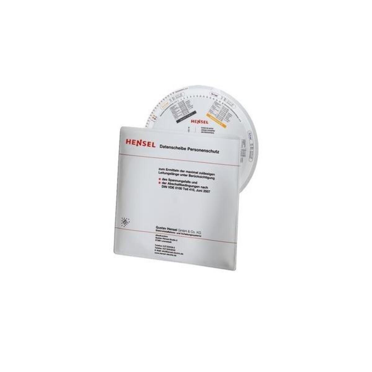 Hensel Datenscheibe 4012591775010 9810702 Hensel Datenscheibe 4012591775010 9810702 von Hensel