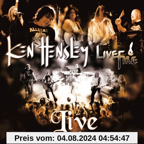 Live !! (2CD Edition) von Hensley, Ken & Live Fire