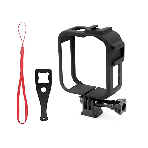 Hensych ABS 360°VR Rahmen Border Schutzhülle für Go-Pro Max Panorama Action Kamera Zubehör Schutz Gehäuse Shell Case Mount Adapter von Hensych