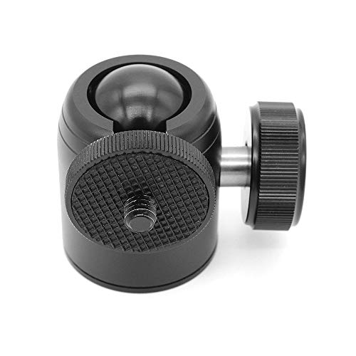 Hensych Aluminiumlegierung Mini 360 ° Drehung Schwenken Desktop Kugelkopf 1/4" 3/8" Montieren Tabelle Stativ Kugelkopf Gekröse Spiegelreflexkamera Gimbal Zubehör Hensych Aluminiumlegierung Mini 360 ° Drehung Schwenken Desktop Kugelkopf 1/4" 3/8" Montieren Tabelle Stativ Kugelkopf Gekröse Spiegelreflexkamera Gimbal Zubehör von Hensych