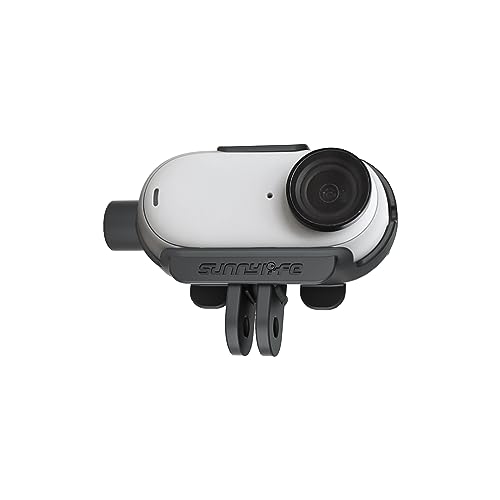 Hensych Für Insta360 GO3 Sportkamera-hülle Protective Housing Insta360 GO3 Accessory Kamera Zubehör Anti-Fall-Lünette Schutzhüllen für Kamera Zubehör Erweiterungsadapter Thermische Lünette von Hensych