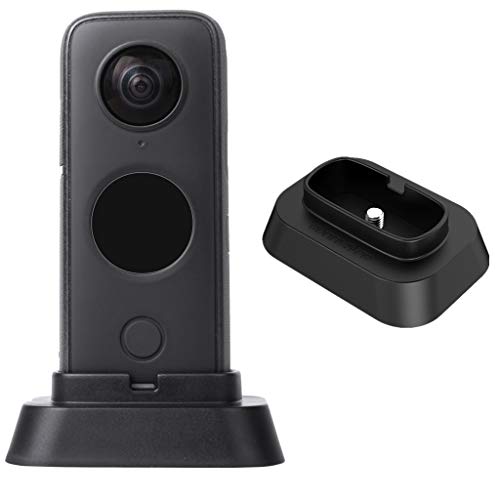 Hensych Stand Unterstützung Base Desktop Montieren Halter Desktop Stabil Halterung Stabilisator für Insta360 One X2 Panoramakamera von Hensych