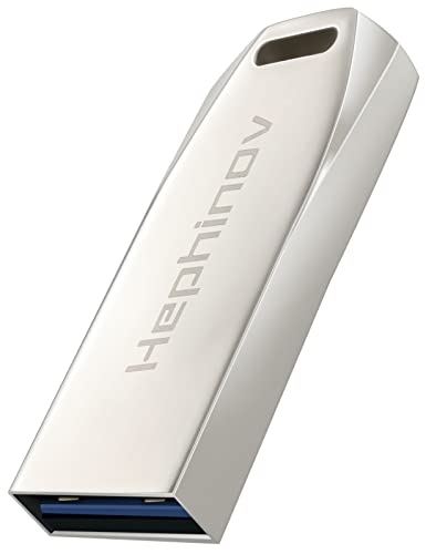 Hephinov 32GB USB Flash Drive, USB 3.0 Stick bis zu 100MB/s, Plug and Play Memory Stick für Datenspeicherung, Pen Drive für Laptop, PC, Lautsprecher und mehr von Hephinov