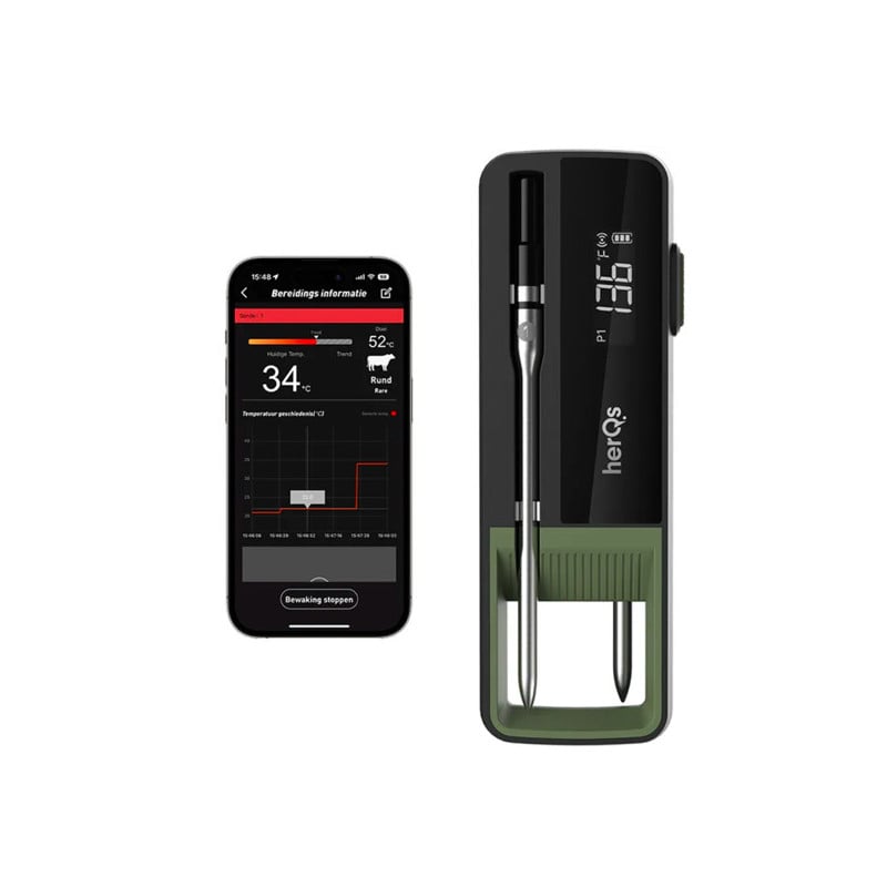 HerQs - Double Max Grill/Airfryer Thermometer HerQs - Double Max Grill/Airfryer Thermometer von herQs