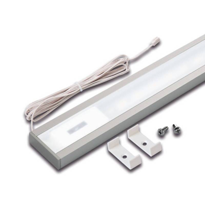 LED-Möbelanbauleuchte Top-Stick F, Länge 120 cm, 3.000K, 24V von Hera