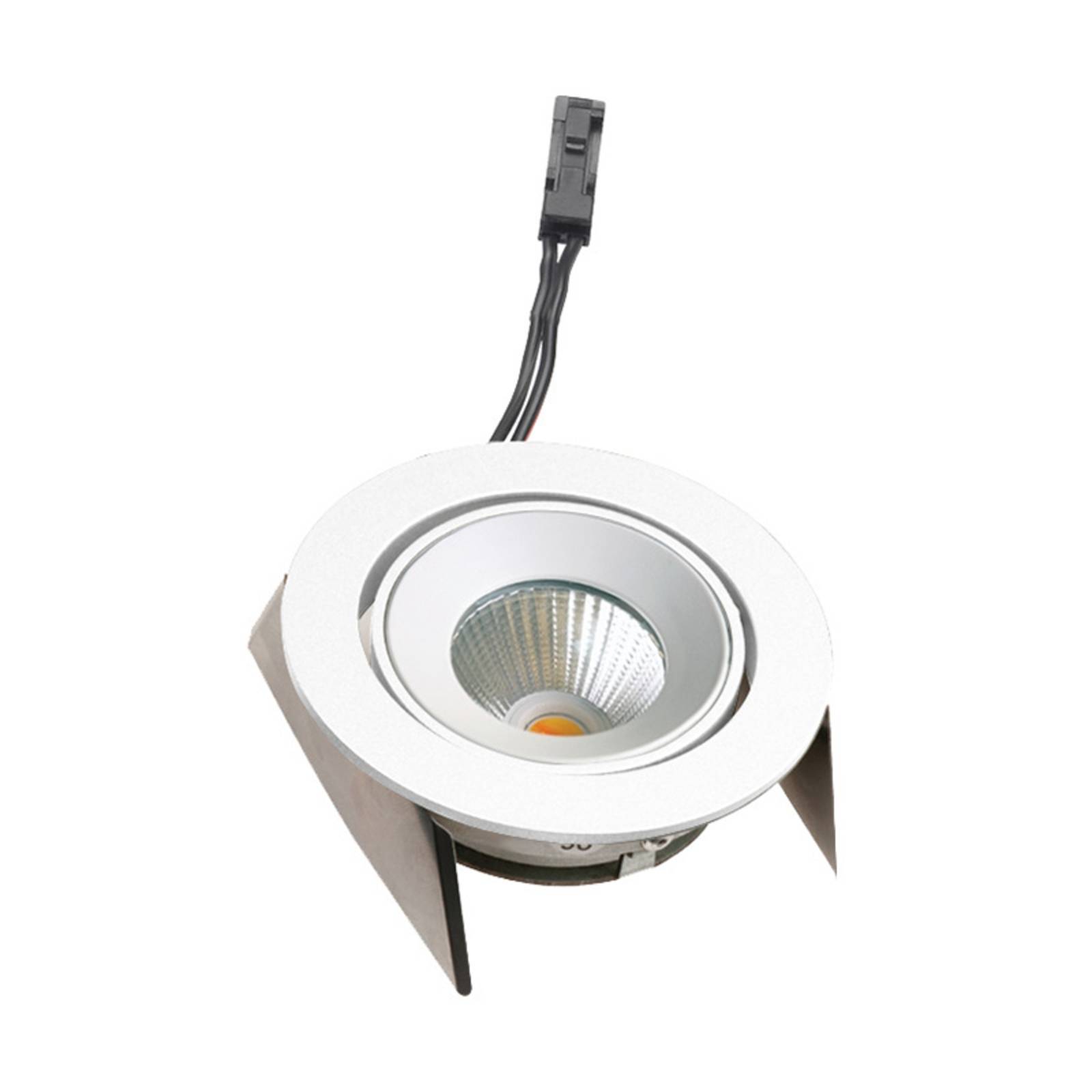 LED-Einbauleuchte SR 68 43° Dim-to-Warm, weiß von Hera