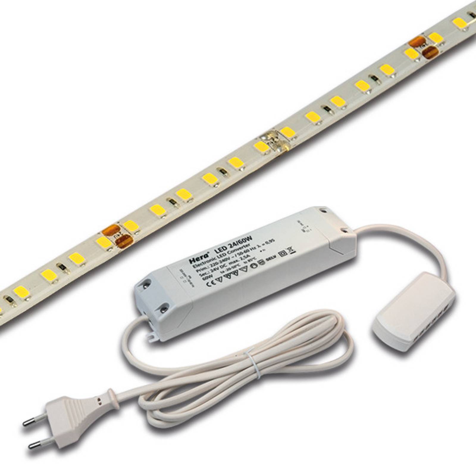 LED-Strip Basic-Tape S, IP54, 4.000K, Länge 500cm von Hera
