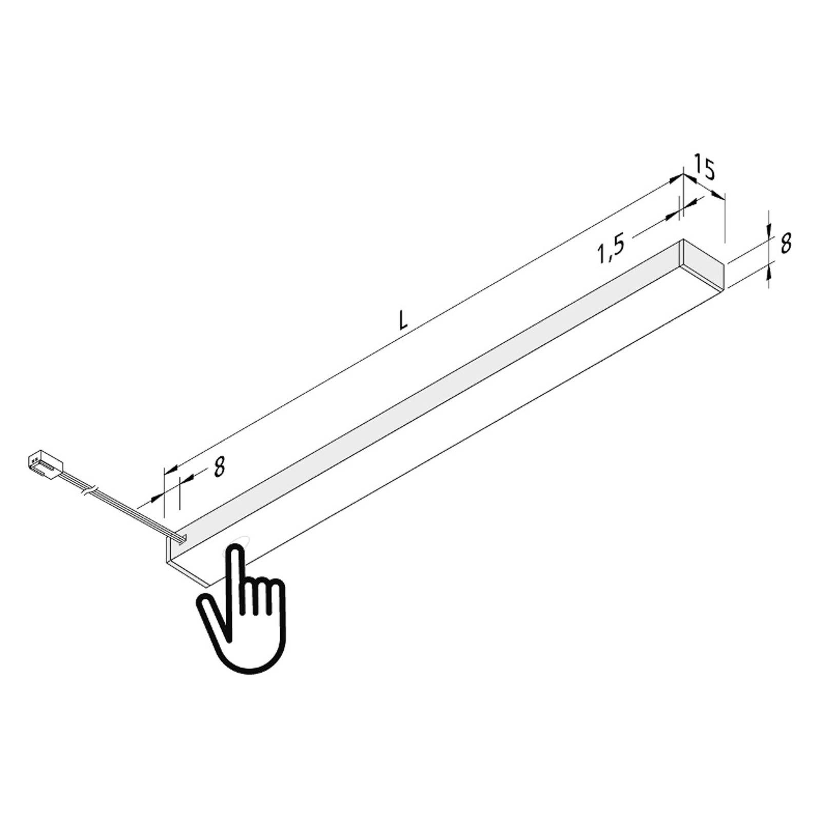 LED-Unterbauleuchte Top-Stick FMT, 3.000K, 120cm von Hera