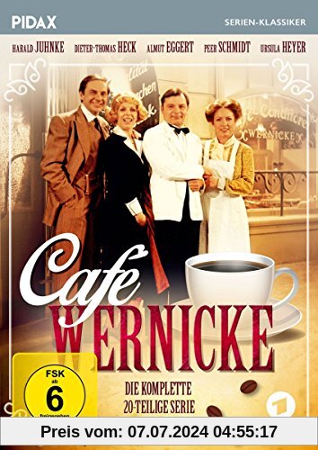 Café Wernicke / Die komplette 20-teilige Kultserie (Pidax Serien-Klassiker) [3 DVDs] von Herbert Ballmann