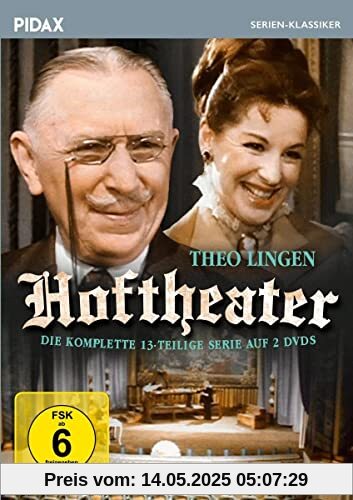 Hoftheater / Die komplette 13-teilige Serie mit Theo Lingen (Pidax Serien-Klassiker) [2 DVDs] von Herbert Ballmann