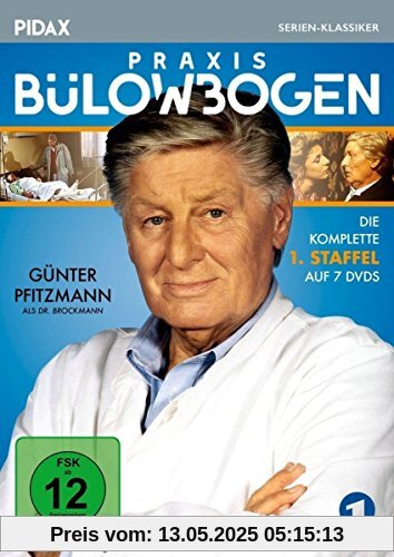 Praxis Bülowbogen, Staffel 1 / Die ersten 20 Folgen der Kultserie mit Günter Pfitzmann (Pidax Serien-Klassiker) [7 DVDs] von Herbert Ballmann