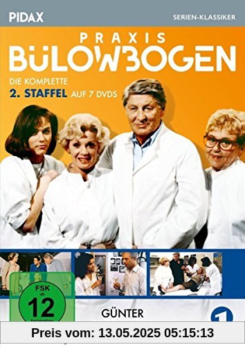 Praxis Bülowbogen, Staffel 2 / Weitere 21 Folgen der Kultserie mit Günter Pfitzmann (Pidax Serien-Klassiker) [7 DVDs] von Herbert Ballmann