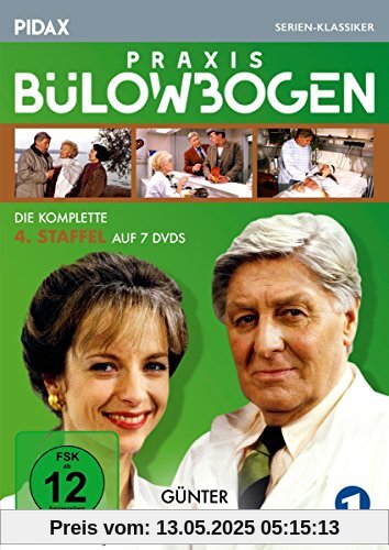 Praxis Bülowbogen, Staffel 4 / Weitere 20 Folgen der Kultserie mit Günter Pfitzmann (Pidax Serien-Klassiker) [7 DVDs] von Herbert Ballmann