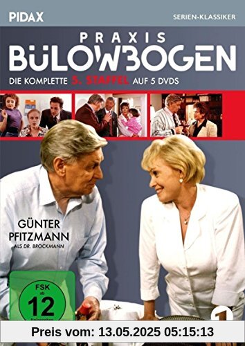 Praxis Bülowbogen, Staffel 5 / Weitere 13 Folgen der Kultserie mit Günter Pfitzmann (Pidax Serien-Klassiker) [5 DVDs] von Herbert Ballmann