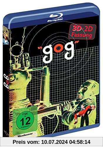 GOG - Spacestation USA - Limited Edition (3D und 2D Fassung auf einer Disc) - Deutsche Blu-Ray Premiere - Sci-Fi von 1954 von Herbert L. Strock