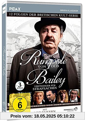Rumpole von Old Bailey (BBC) Verteidiger für Strafsachen (12 spannende Folgen der preisgekrönten britischen Kultserie mit Leo McKern [3 DVDs] von Herbert Wise