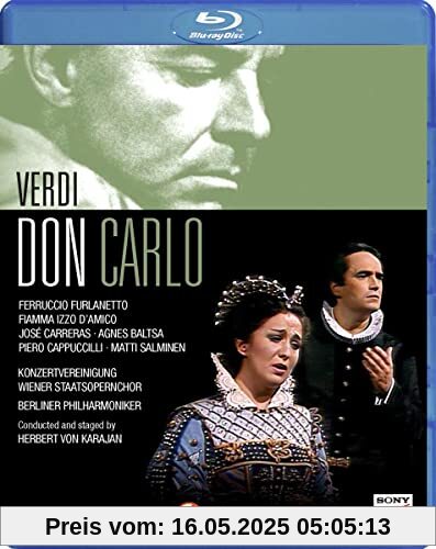 Don Carlo [José Carreras, Agnes Baltsa, Herbert von Karajan, Wiener Philharmoniker, Salzburg Easter Festival, 1986] [Blu-ray] von Herbert von Karajan