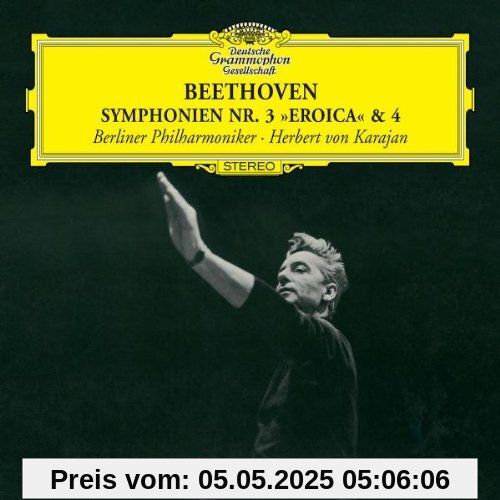 Sinfonie 3 Eroica & 4 Sinfonie 3 Eroica & 4 von Herbert von Karajan